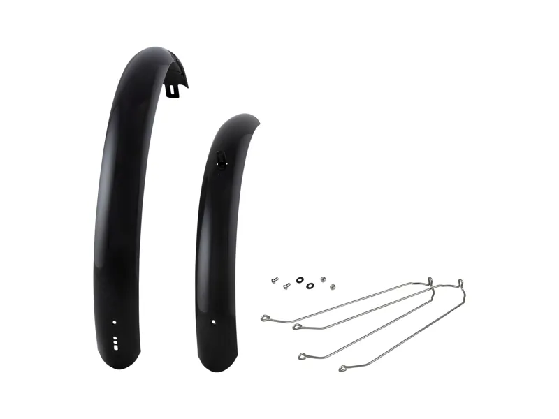 Balfes Bikes Electra Townie GO! 8i Mudguard Set in Ebony | Free postage over £30, £10 off first order, price match & 0% finance.