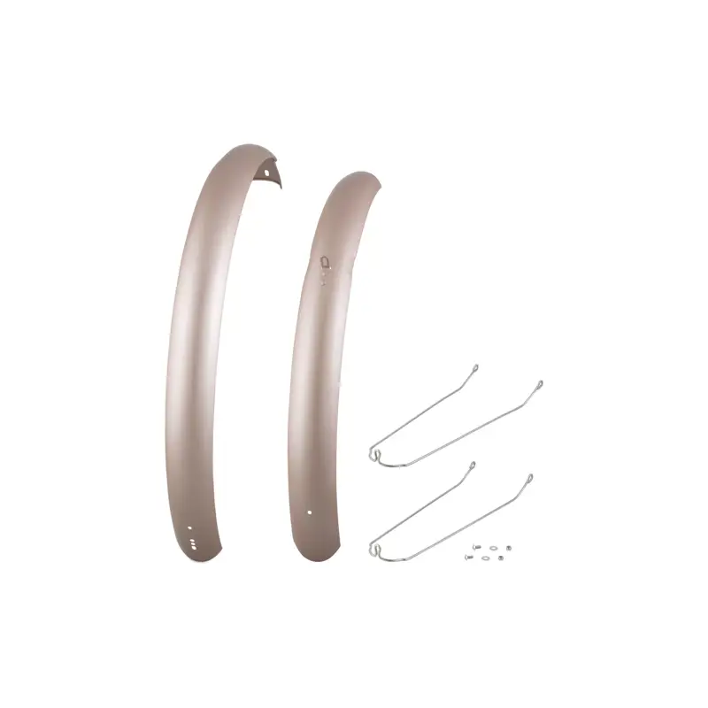 Balfes Bikes Electra Townie GO! 8i Mudguard Set in Rose Gold/Silver | Free postage over £30, £10 off first order, price match & 0% finance.