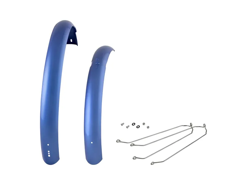 Balfes Bikes Electra Townie GO! 8i Mudguard Set in Sapphire Metallic | Free postage over £30, £10 off first order, price match & 0% finance.