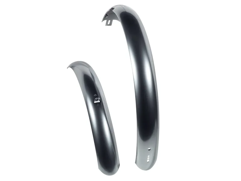 Balfes Bikes Electra Townie GO! 8i Mudguard Set in Silver | Free postage over £30, £10 off first order, price match & 0% finance.