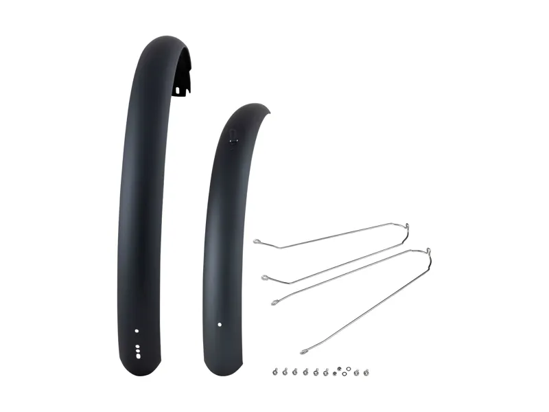 Balfes Bikes Electra Townie Path 9D EQ Mudguard Sets in Gunmetal | Free postage over £30, £10 off first order, price match & 0% finance.