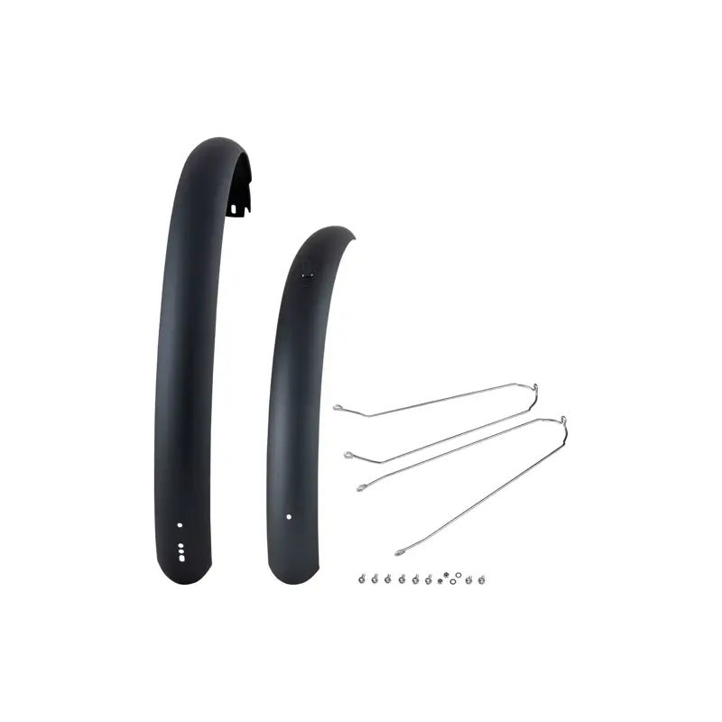 Balfes Bikes Electra Townie Path 9D EQ Mudguard Sets in Gunmetal | Free postage over £30, £10 off first order, price match & 0% finance.