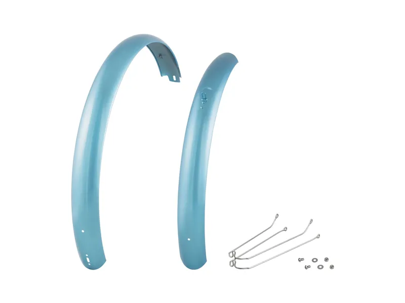 Balfes Bikes Electra Townie Path Go! Aluminium Mudguard Set in Aqua | Free postage over £30, £10 off first order, price match & 0% finance.