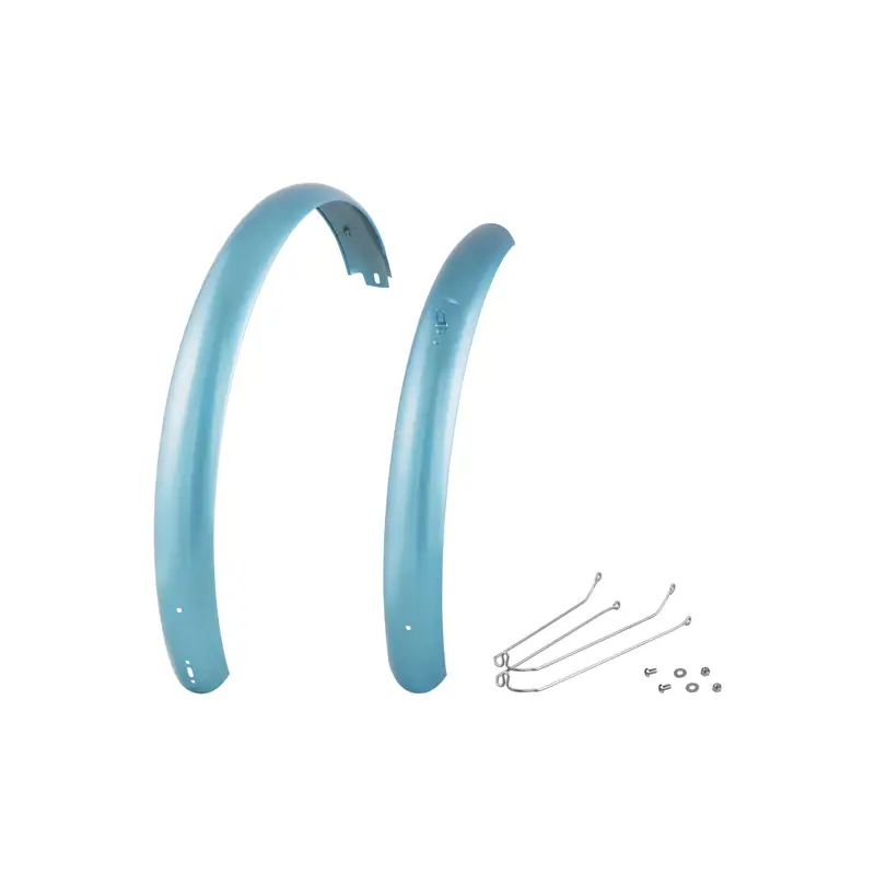 Balfes Bikes Electra Townie Path Go! Aluminium Mudguard Set in Aqua | Free postage over £30, £10 off first order, price match & 0% finance.