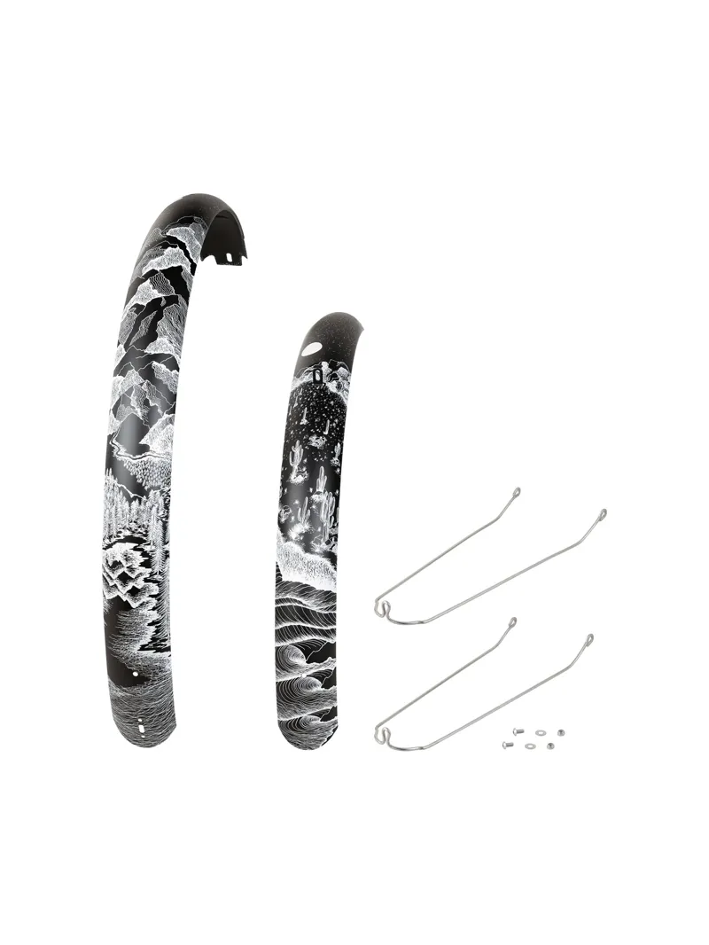 Balfes Bikes Electra Townie Path Go! Aluminium Mudguard Set in Black | Free postage over £30, £10 off first order, price match & 0% finance.