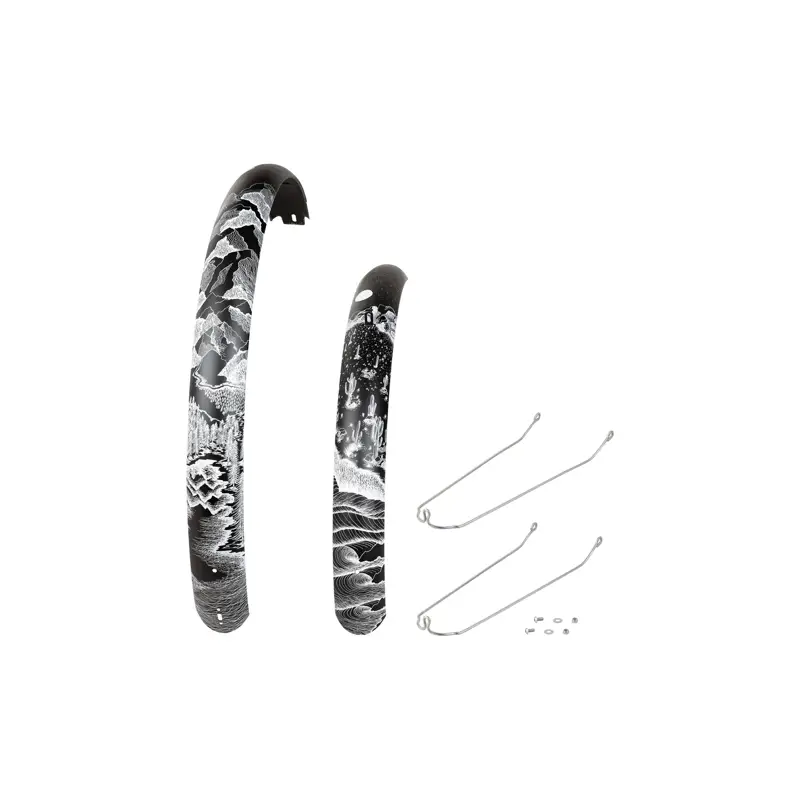 Balfes Bikes Electra Townie Path Go! Aluminium Mudguard Set in Black | Free postage over £30, £10 off first order, price match & 0% finance.