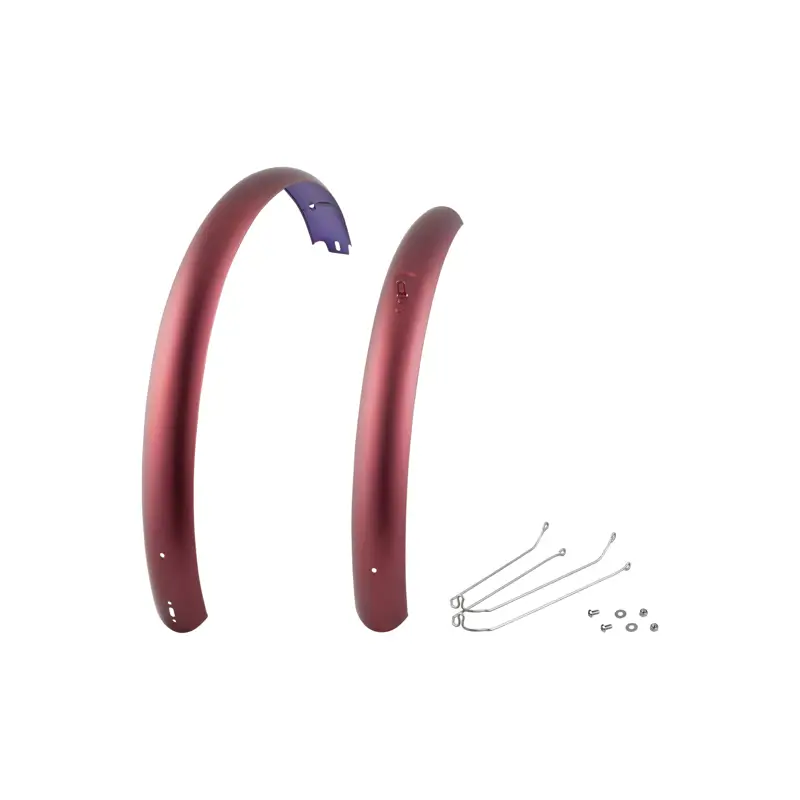 Balfes Bikes Electra Townie Path Go! Aluminium Mudguard Set in Oxblood | Free postage over £30, £10 off first order, price match & 0% finance.