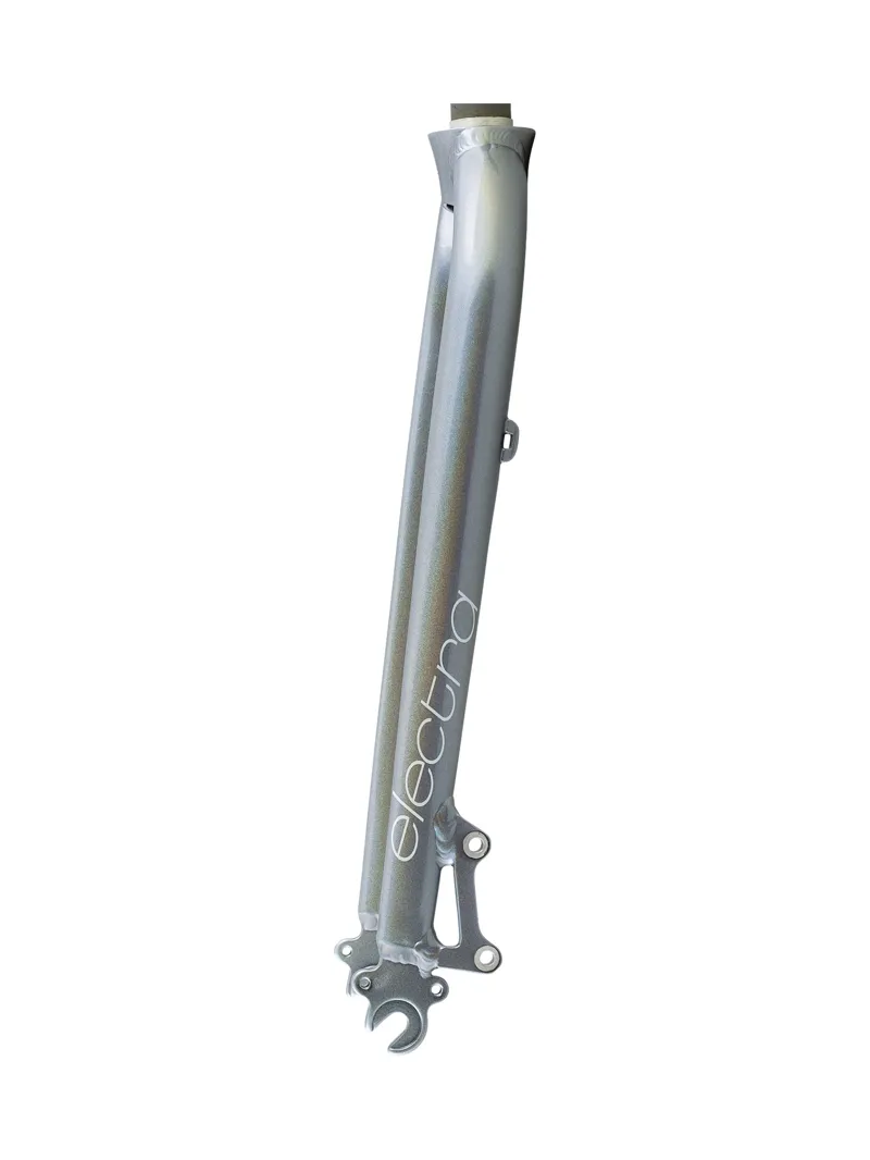 Electra Townie Path Go! Rigid Fork in Holographic/White-1