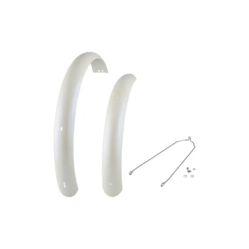 Balfes Bikes Electra Vale GO! 27.5in Mudguards in Pearl White | Free postage over £30, £10 off first order, price match & 0% finance.