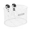 Electra Honeycomb Small Strap-Mounted Handlebar Basket in White