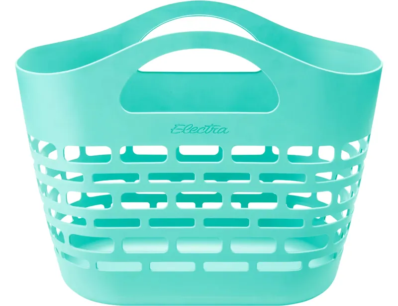 Electra Recycled Ocean Plastic Basket in Mint Green-1