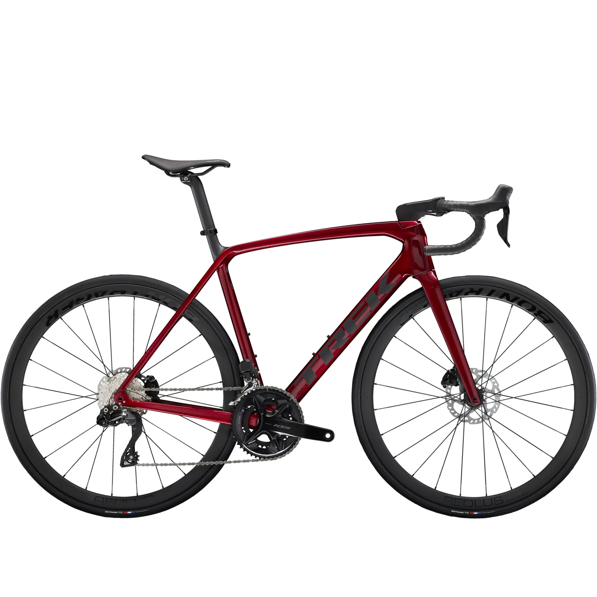 Trek Emonda SL Road Bike 2024 in Crimson Red - Main Image
