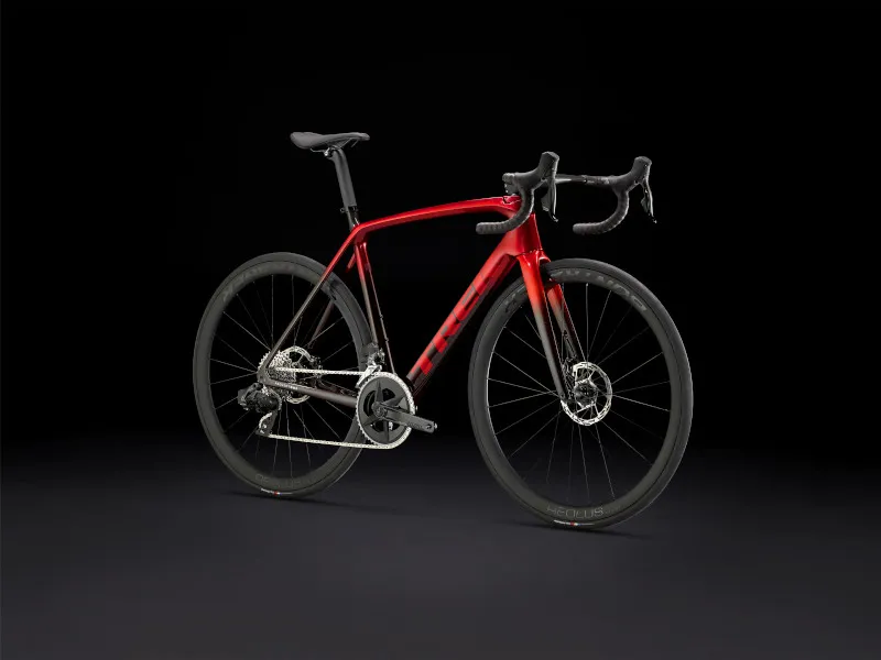 Trek Emonda SLR 6 Etap Carbon Road Bike 2024 in Red Carbon Smoke-1