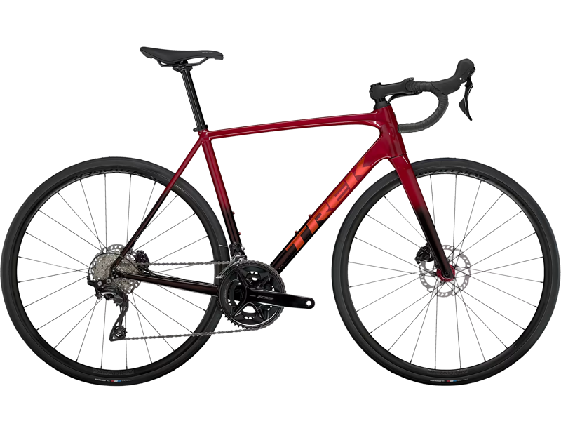 Trek Emonda ALR 5 Road Bike 2025 in Crimson to Carmine 