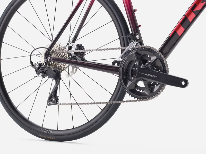 Trek Emonda ALR 5 Road Bike 2026 in Crimson to Carmine -2