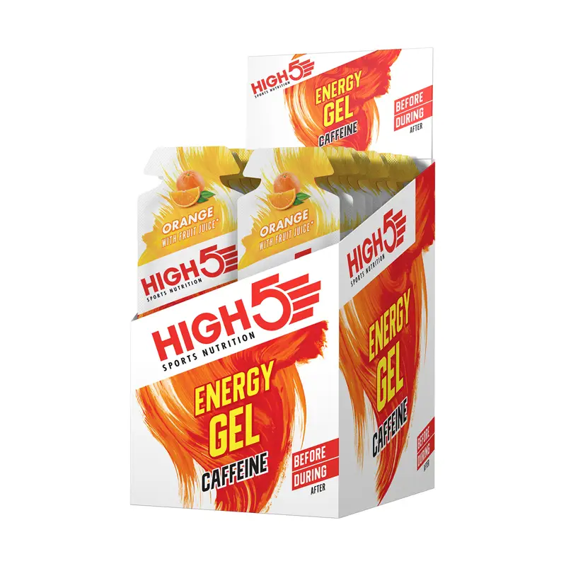 Balfes Bikes High5 Energy Gel Caffeine 40g | Free postage over £30, £10 off first order, price match & 0% finance.