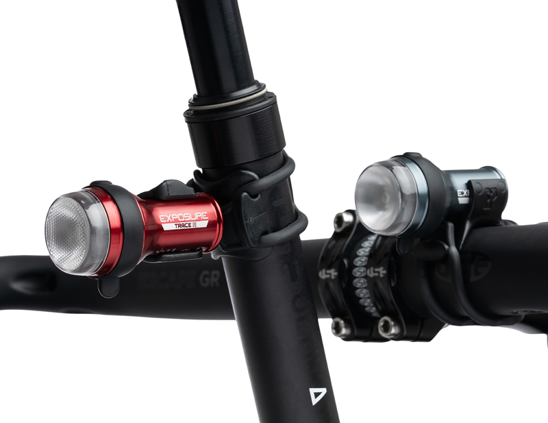 Exposure Lights Trace 4 + TraceR 4 ReAKT Front and Rear Light Set-1