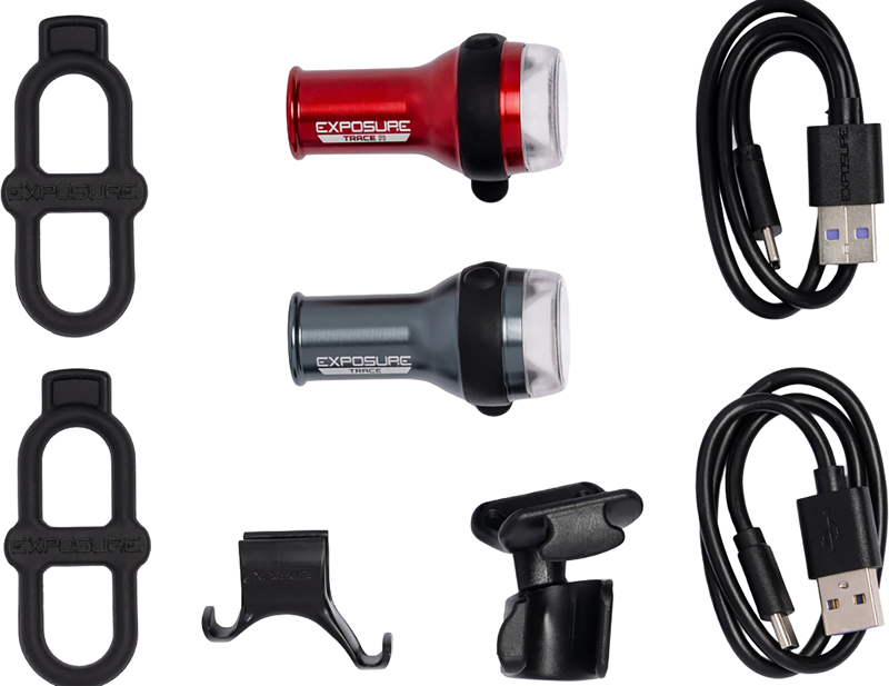 Exposure Lights Trace 4 + TraceR 4 ReAKT Front and Rear Light Set-2