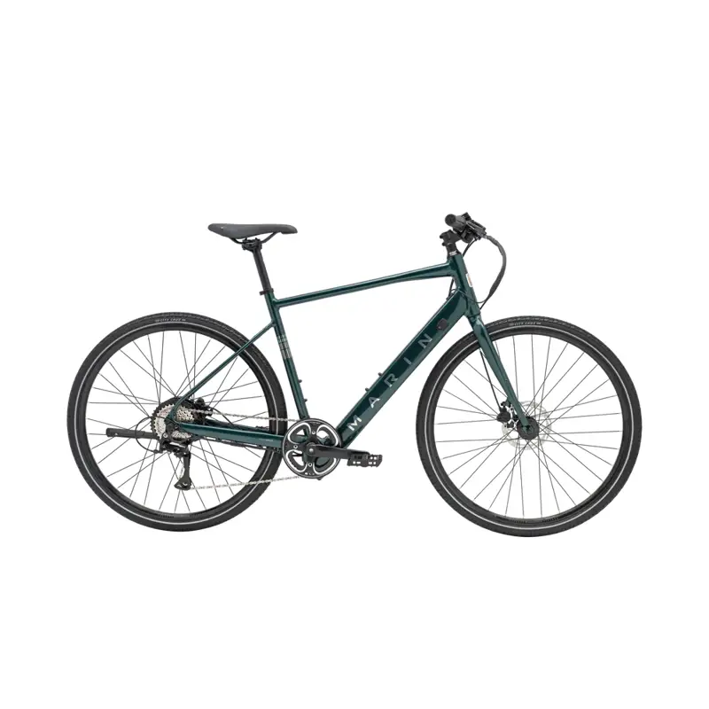 Balfes Bikes Marin Fairfax E Electric Hybrid Bike 2027 in Green | Free postage over £30, £10 off first order, price match & 0% finance.