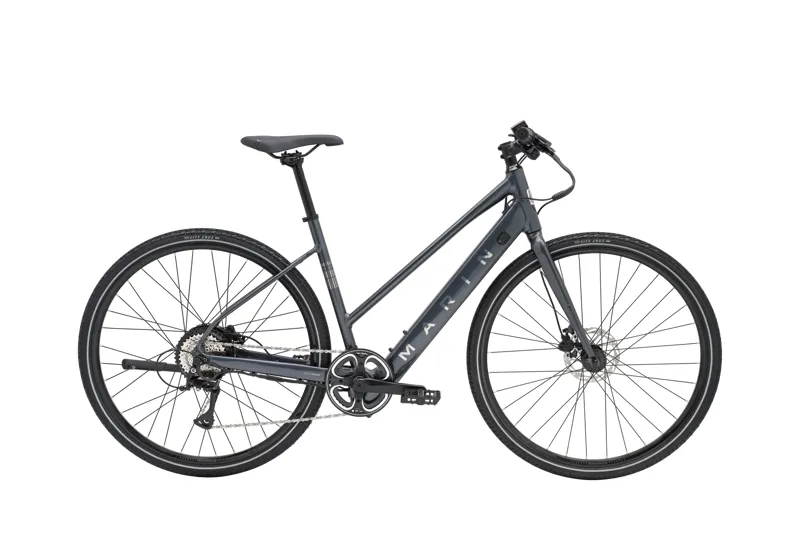 Marin Fairfax E ST Step Thru Electric Hybrid Bike 2027 in CHARCOAL