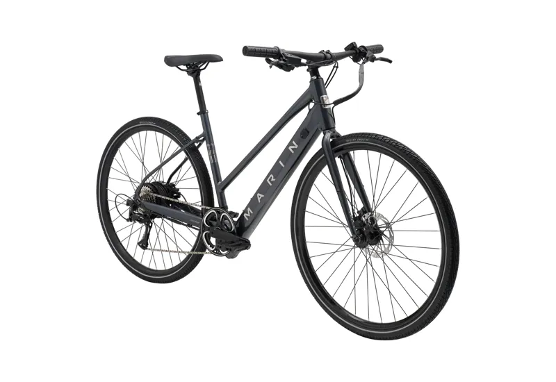 Marin Fairfax E ST Step Thru Electric Hybrid Bike 2027 in CHARCOAL-2