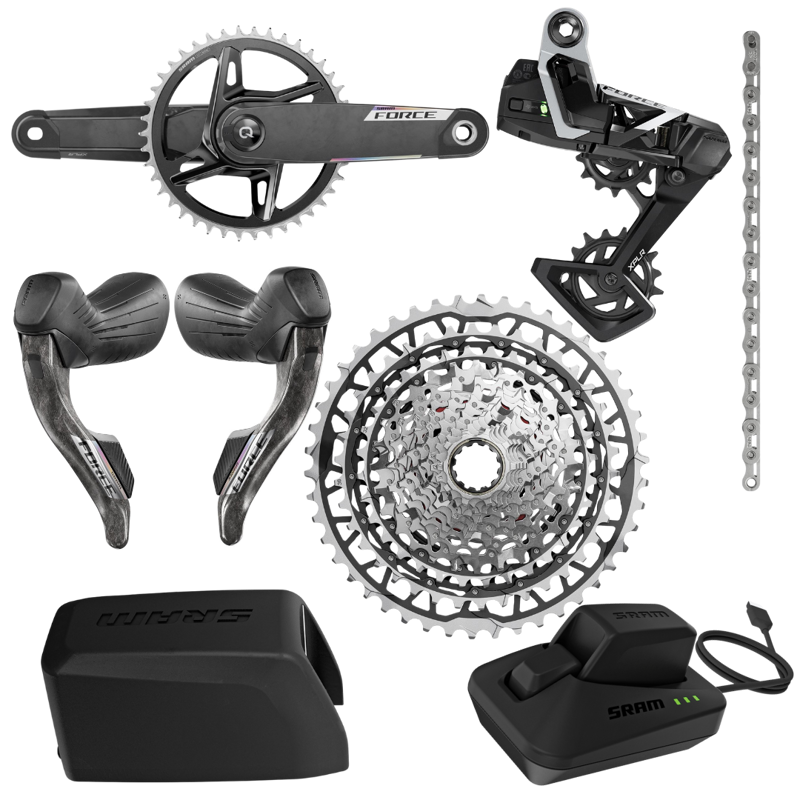 Balfes Bikes Sram SRAM FORCE AXS XPLR E1 Power Meter Groupset | Free postage over £30, £10 off first order, price match & 0% finance.