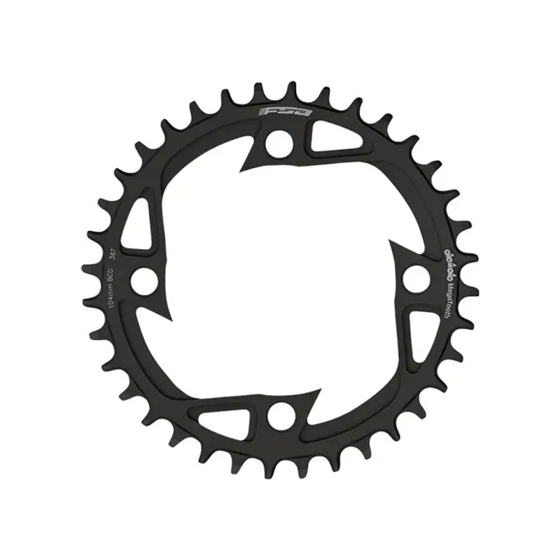 Balfes Bikes Fsa FSA Bosch G3/4 Ebike Steel Chainring 1x11 104x38T V-Shape in Black | Free postage over £30, £10 off first order, price match & 0% finance.