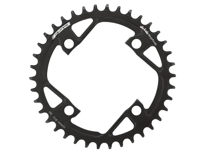 FSA Ebike Steel Chainring Bosch G3/4 Brose Yamaha 104x38T in Black