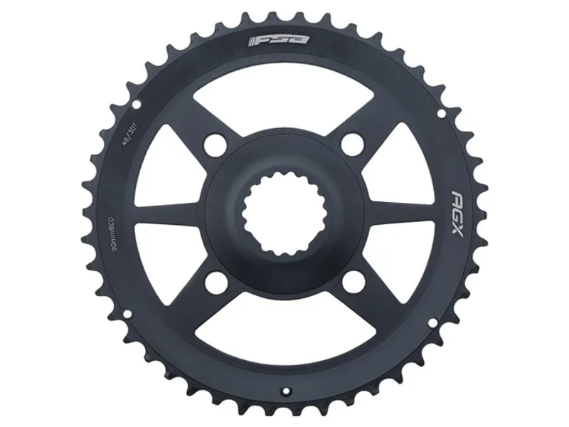 FSA Gossamer Pro AGX+ Direct Mount 2x11 Chainring 46t in Black