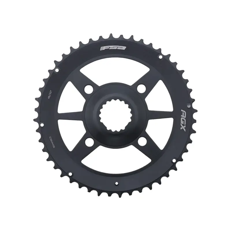 Balfes Bikes Fsa FSA Gossamer Pro AGX+ Direct Mount 2x11 Chainring 48t in Black | Free postage over £30, £10 off first order, price match & 0% finance.