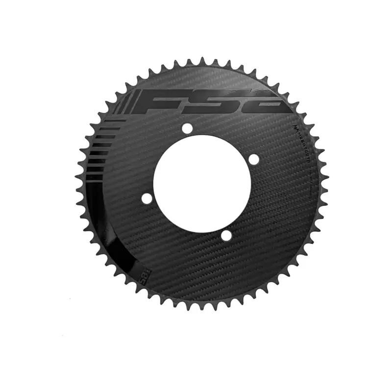 Balfes Bikes Fsa FSA Powerbox Carbon Aero Chainring 110x58T MT-12s 1x in Black | Free postage over £30, £10 off first order, price match & 0% finance.
