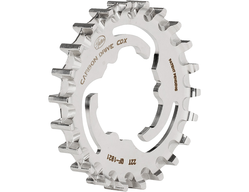 Balfes Bikes Gates CDX Alfine Nexus SArcher Unified Beltline 45.5 mm for Alfine 8 11 Nexus 7 8 24T in Silver | Free postage over £30, £10 off first order, price match & 0% finance.