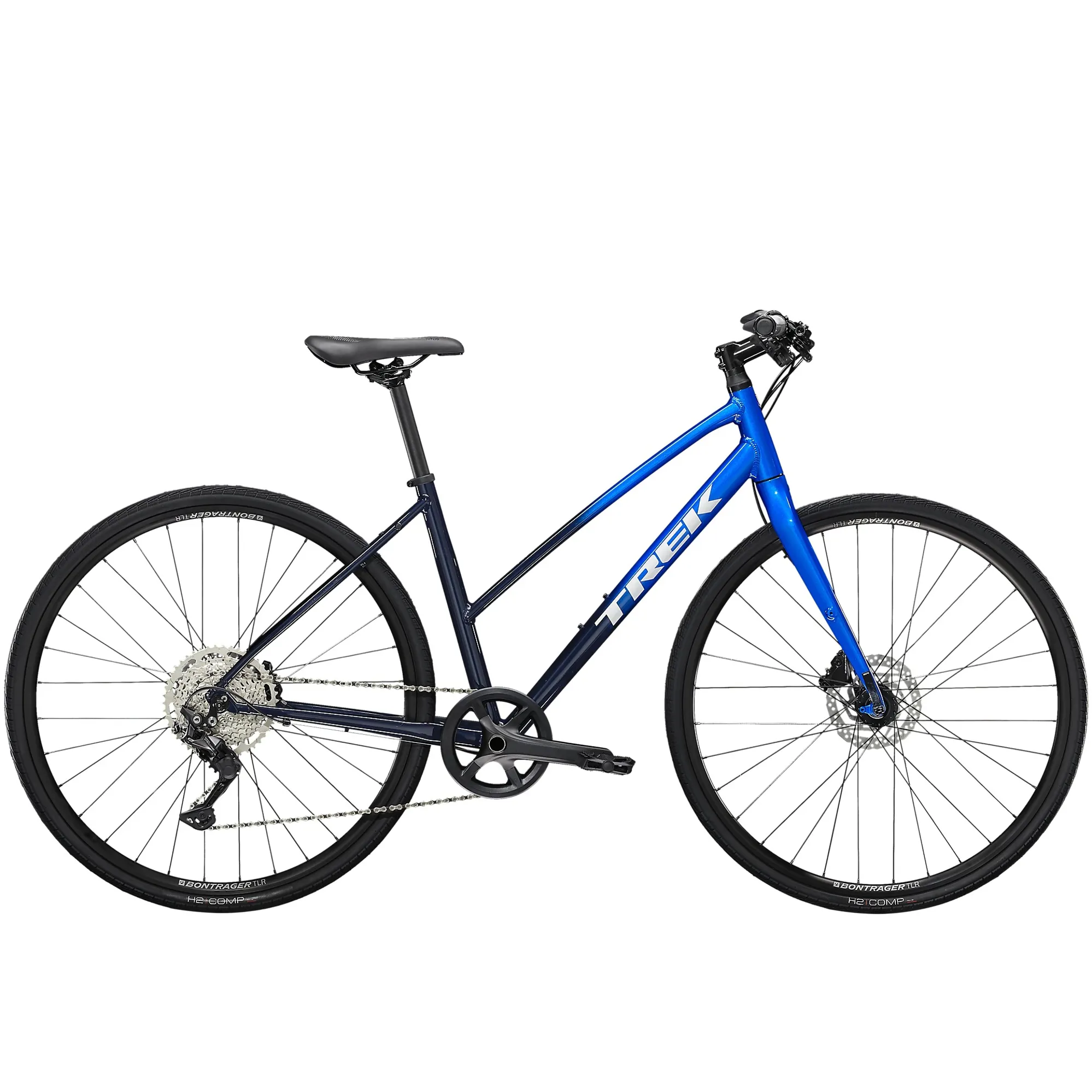 Trek FX Disc Womens Stagger Hybrid Bike 2025 in Alpine Blue