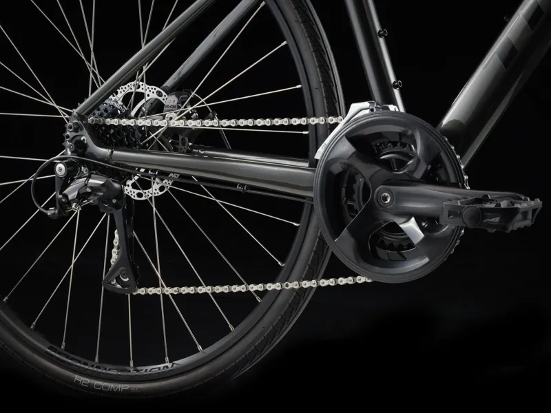 Trek FX 1 Gen 4 Hybrid Bike 2025 in Black-5