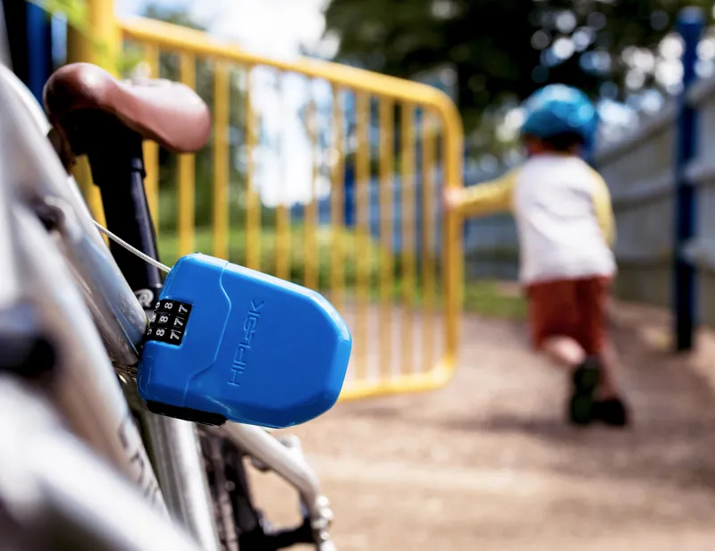 Hiplok FX Wearable Retractable 100cm Combination Lock in Cyan-5