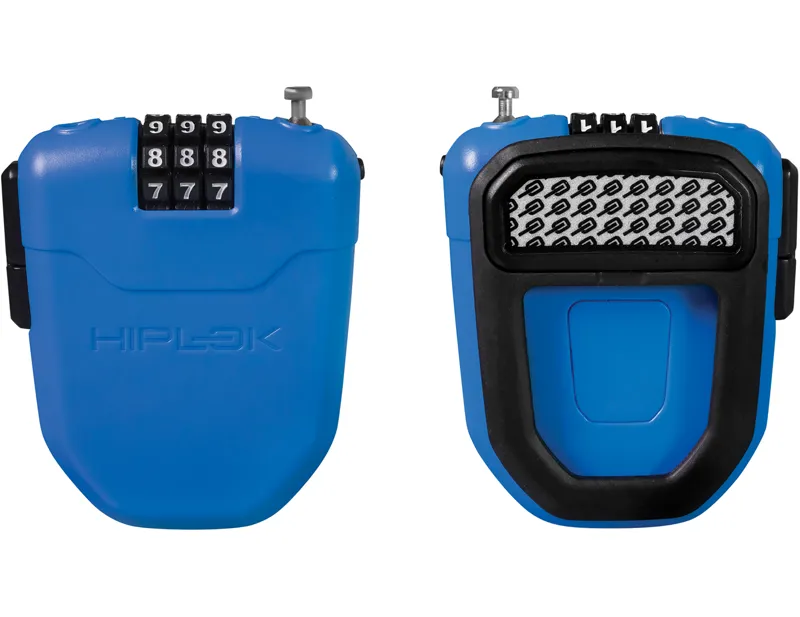 Hiplok FX Wearable Retractable 100cm Combination Lock in Cyan-2