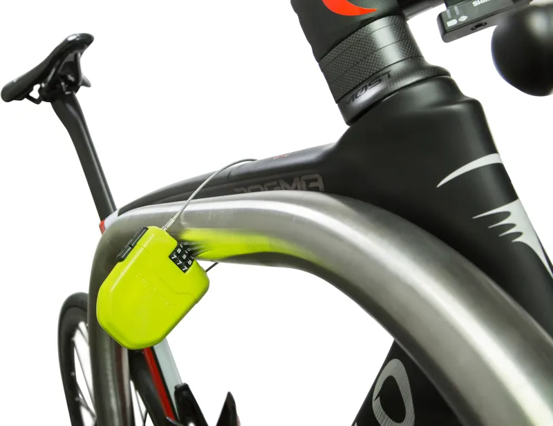 Hiplok FX Wearable Retractable 100cm Combination Lock in Lime-6