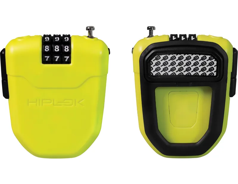 Hiplok FX Wearable Retractable 100cm Combination Lock in Lime-2