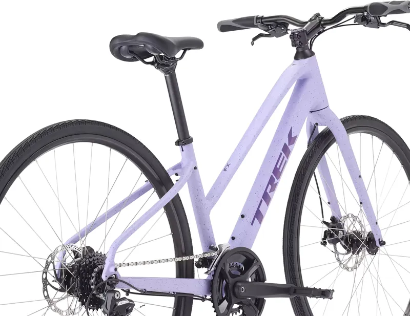 Trek FX 1 Midstep Gen 4 Hybrid Bike 2026 in Lavender Haze-1