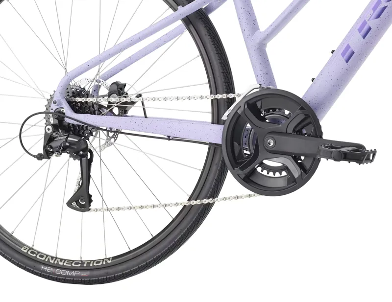 Trek FX 1 Midstep Gen 4 Hybrid Bike 2026 in Lavender Haze-4
