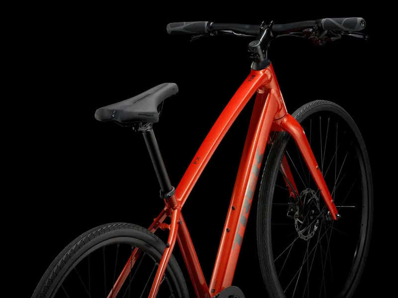 Trek FX 2 Gen 4 Hybrid Bike 2025 in Lava Red-2
