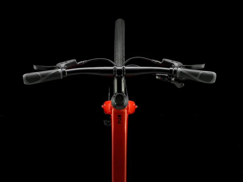 Trek FX 2 Gen 4 Hybrid Bike 2025 in Lava Red-4