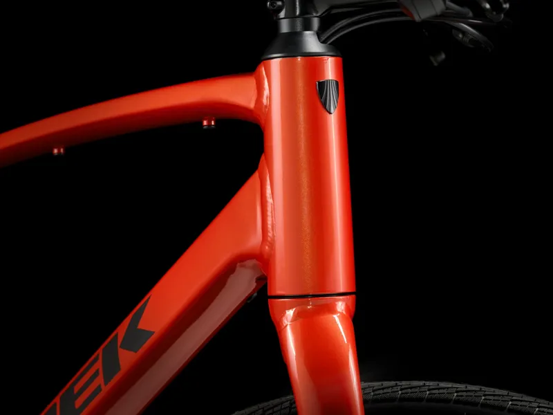Trek FX 2 Gen 4 Hybrid Bike 2025 in Lava Red-9