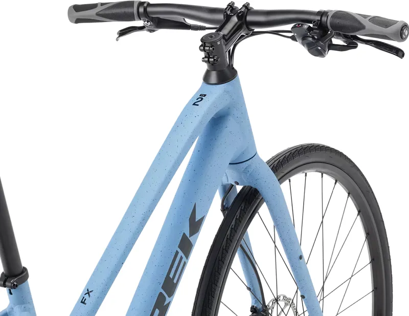 Trek FX 2 Midstep Gen 4 Hybrid Bike 2026 in Fjord Blue-2