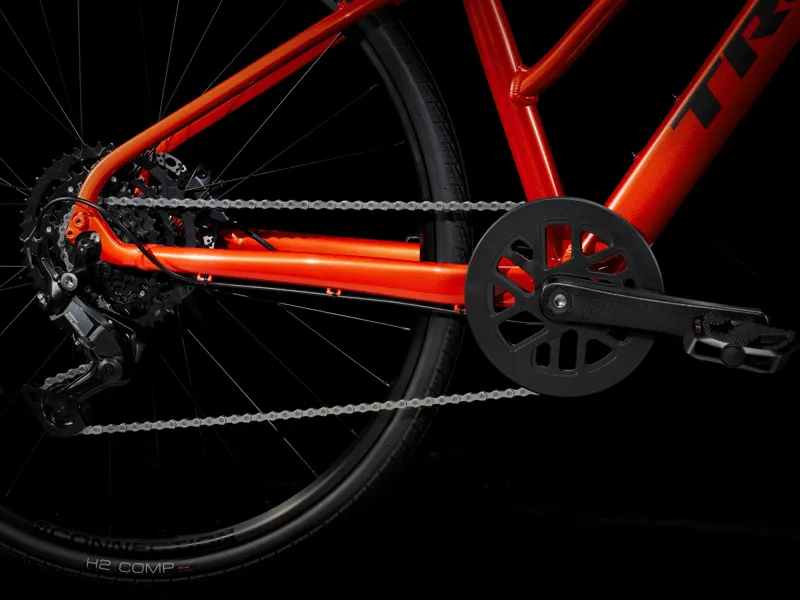 Trek FX 2 Gen 4 Stagger Women's Hybrid Bike 2025 in Lava Red-6