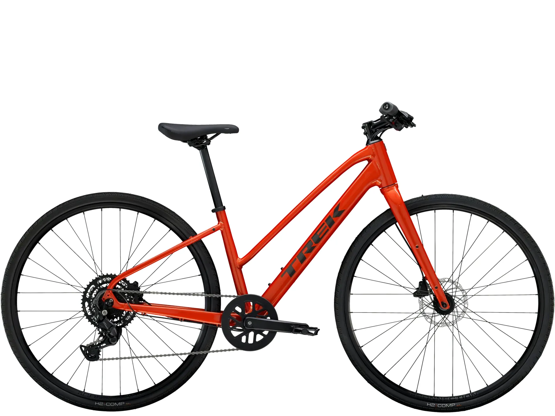 Trek FX Gen Stagger Women's Hybrid Bike 2025 in Lava Red