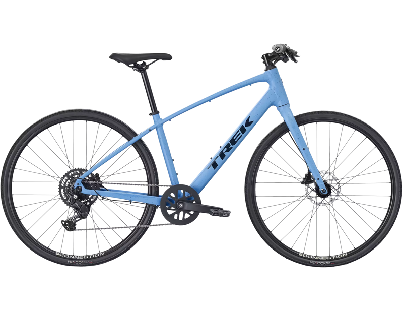 Balfes Bikes Trek FX 2 Gen 4 Hybrid Bike 2026 in Fjord Blue | Free postage over £30, £10 off first order, price match & 0% finance.