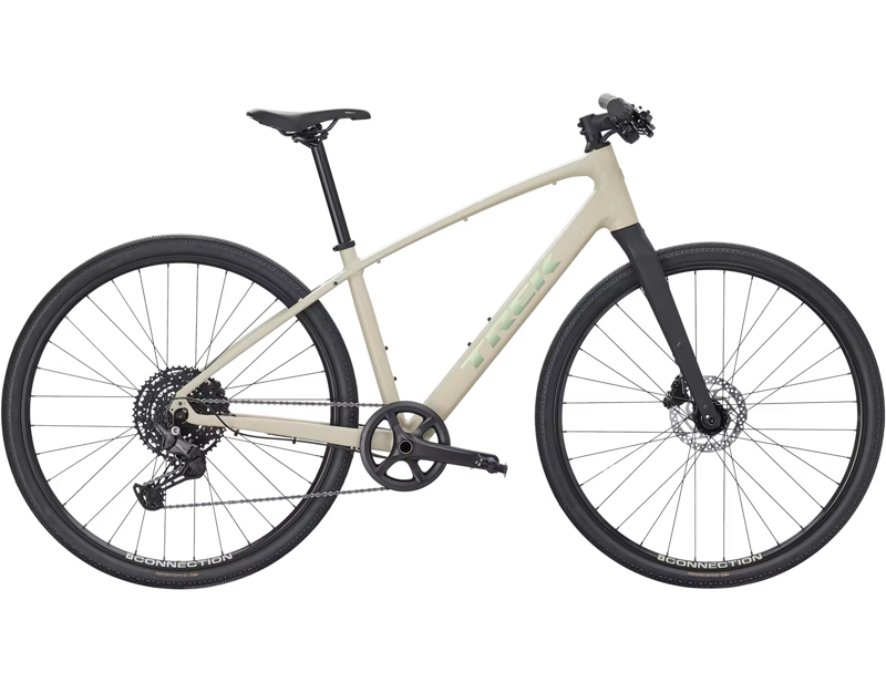 Trek FX Sport AL 3 Hybrid Bike 2026 in Buff Beige
