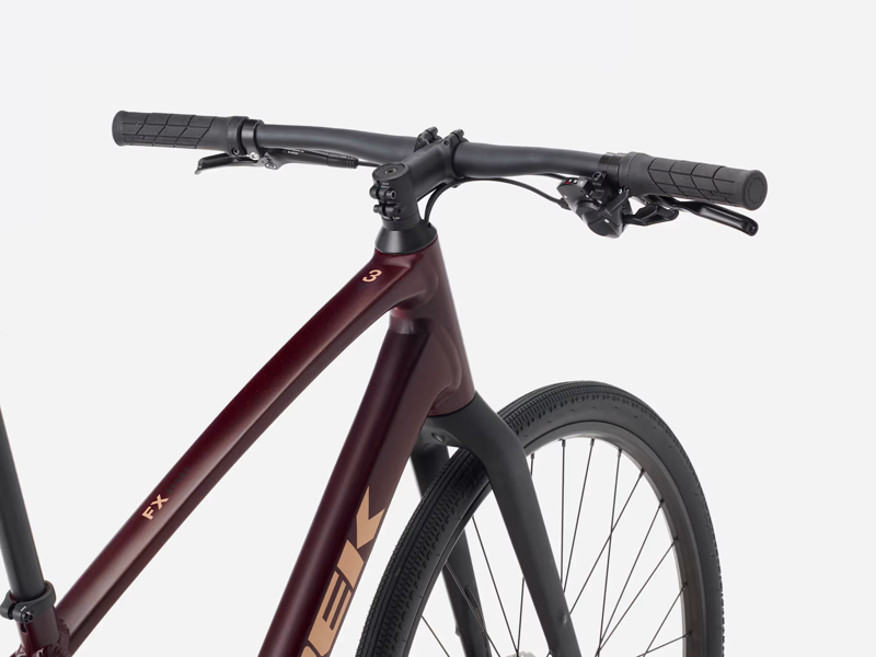Trek FX Sport AL 3 Hybrid Bike 2026 in Cobra Blood-2