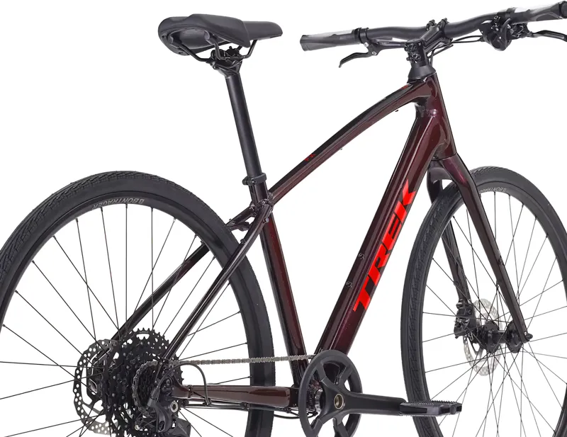 Trek FX 3 Gen 4 Hybrid Bike 2026 in Dark Carmine-1